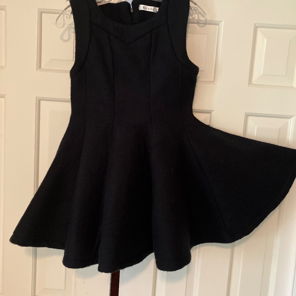 Rene Short dress, black
